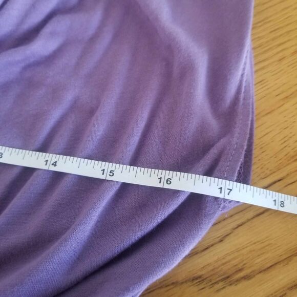 Bella D Y2K Purple Stretchy Belted Dress with Pockets Fits up to Large - Picture 4 of 9